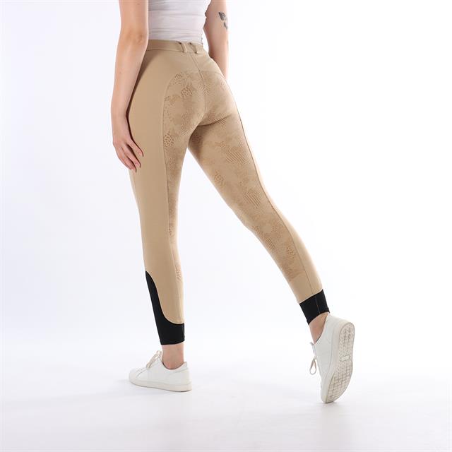 Pantalon d'équitation à fond full-grip Basic Barato Marron clair