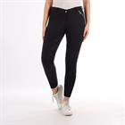 Pantalon d'équitation à fond full-grip Basic Barato Noir