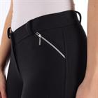 Pantalon d'équitation à fond full-grip Basic Barato Noir