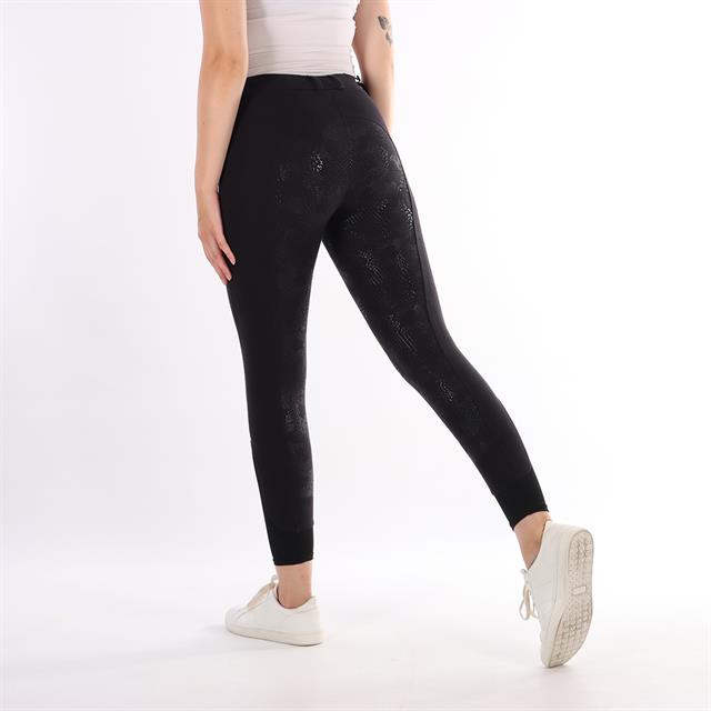 Pantalon d'équitation à fond full-grip Basic Barato Noir