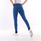 Pantalon d'équitation à fond full-grip Basic Enfantss Barato MID BLUE
