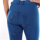 Pantalon d'équitation à fond full-grip Basic Enfantss Barato MID BLUE
