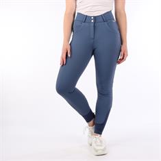 Pantalon d'équitation à fond full-grip Bergen Harry's Horse MID BLUE