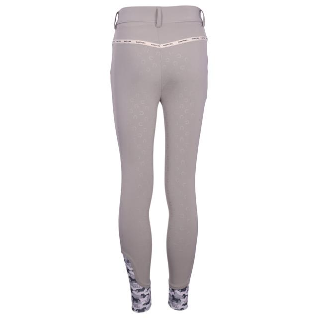 Pantalon d'équitation à fond full-grip Bphilia Enfantss Boeffies Gris foncé