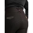 Pantalon d'équitation à fond full-grip Briella Rosegold Montar Noir