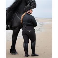 Pantalon d'équitation à fond full-grip Briella Rosegold Montar Noir