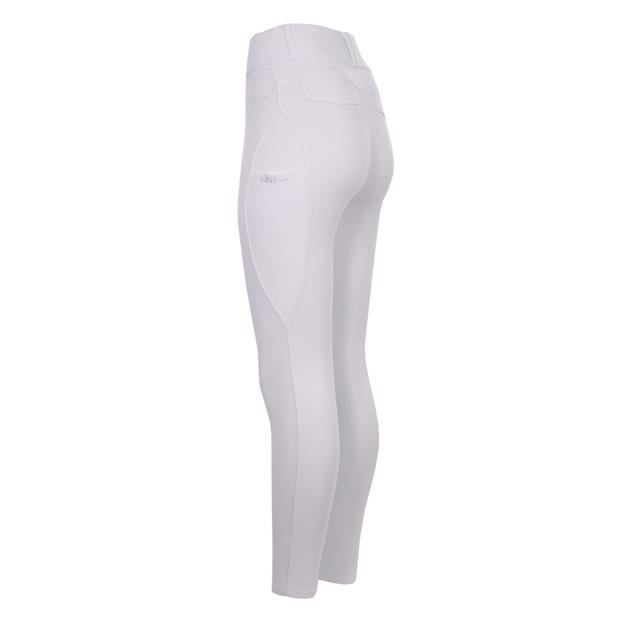 Pantalon d'équitation à fond full-grip CAVALCandera Cavallo Blanc