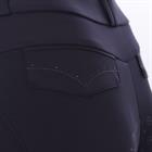 Pantalon d'équitation à fond full-grip CAVALCandera Cavallo Bleu foncé