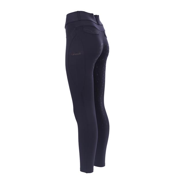 Pantalon d'équitation à fond full-grip CAVALCandera Cavallo Bleu foncé
