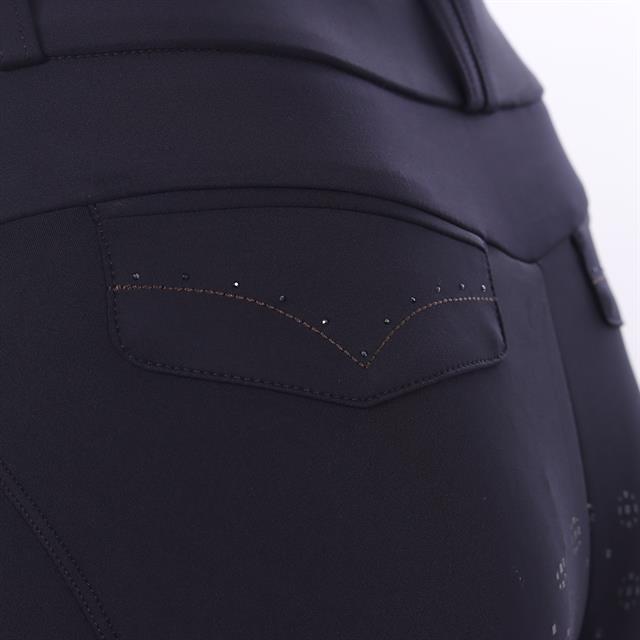 Pantalon d'équitation à fond full-grip CAVALCandera Cavallo Bleu foncé