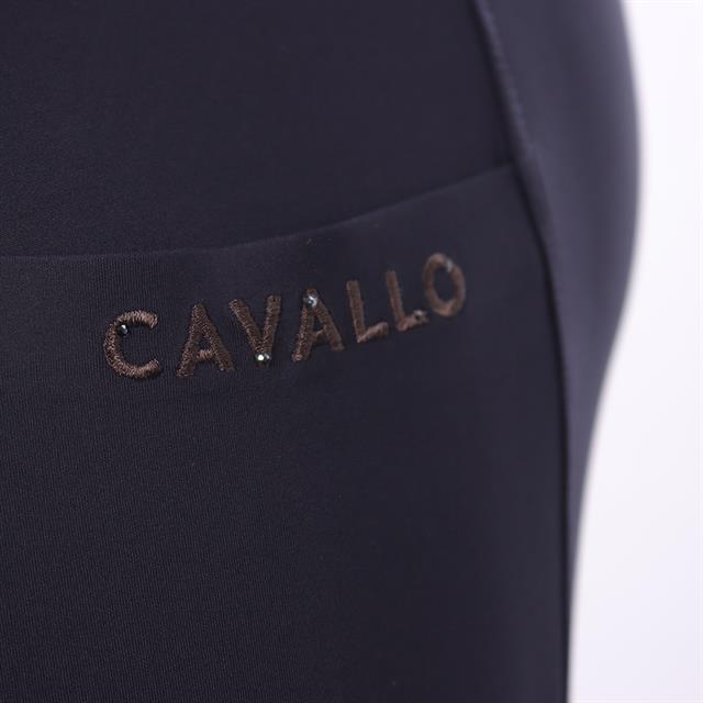 Pantalon d'équitation à fond full-grip CAVALCandera Cavallo Bleu foncé