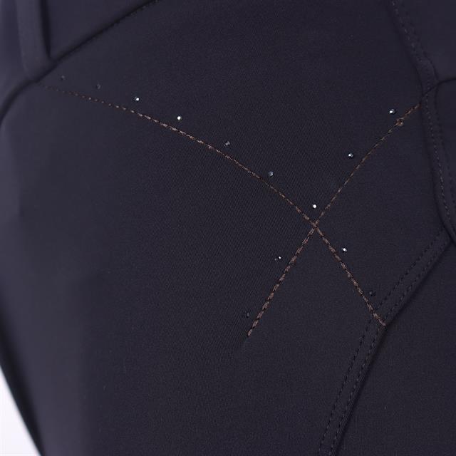 Pantalon d'équitation à fond full-grip CAVALCandera Cavallo Bleu foncé