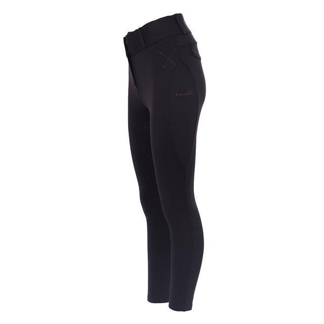 Pantalon d'équitation à fond full-grip CAVALCandera Cavallo Noir