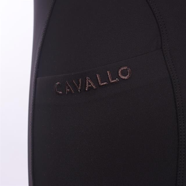 Pantalon d'équitation à fond full-grip CAVALCandera Cavallo Noir