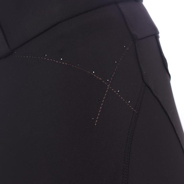Pantalon d'équitation à fond full-grip CAVALCandera Cavallo Noir