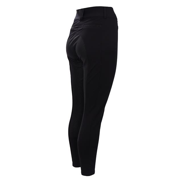 Pantalon d'équitation à fond full grip Cleo HV POLO Noir