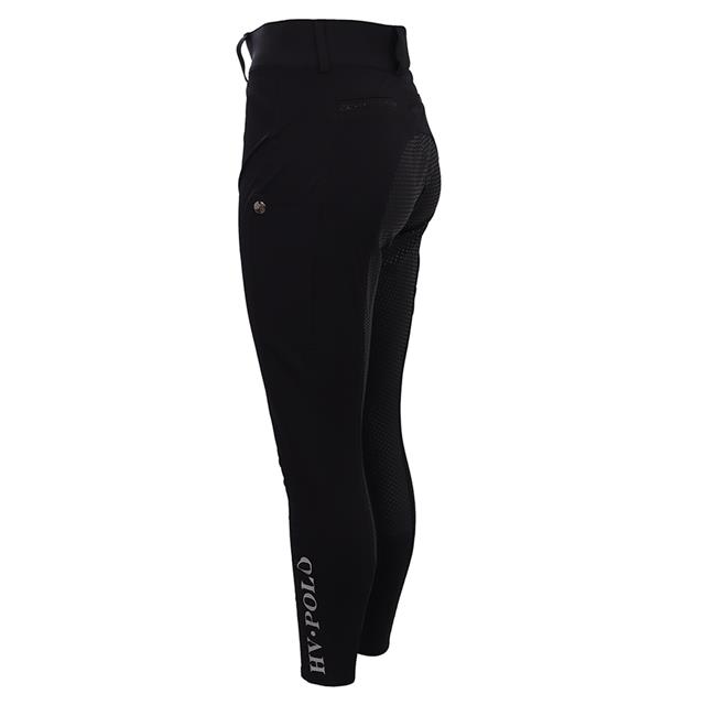 Pantalon d'équitation à fond full grip Cleo HV POLO Noir
