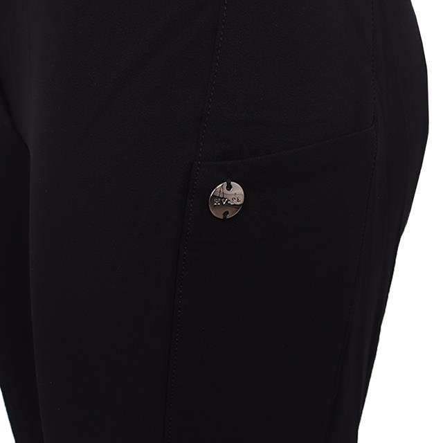 Pantalon d'équitation à fond full grip Cleo HV POLO Noir