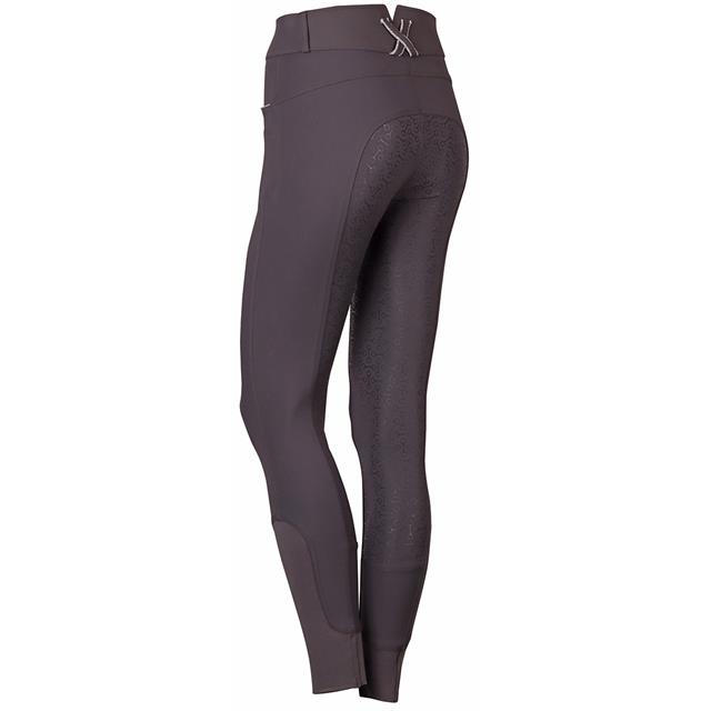 Pantalon d'équitation à fond full-grip Denici Cavalli Shadow Harry's Horse Gris foncé