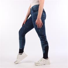 Pantalon d'équitation à fond full-grip Denim Moss Harry's Horse Denim