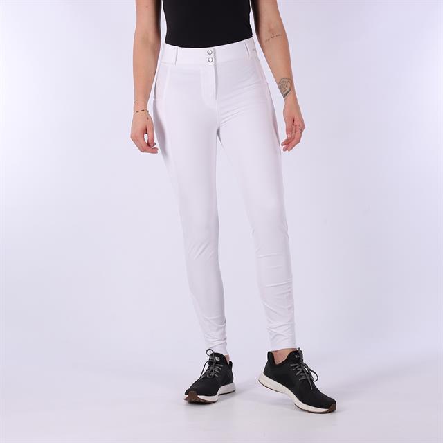 Pantalon d'équitation à fond full-grip EQS Harry's Horse Blanc