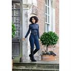 Pantalon d'équitation à fond full grip Freya Pro LeMieux Bleu foncé