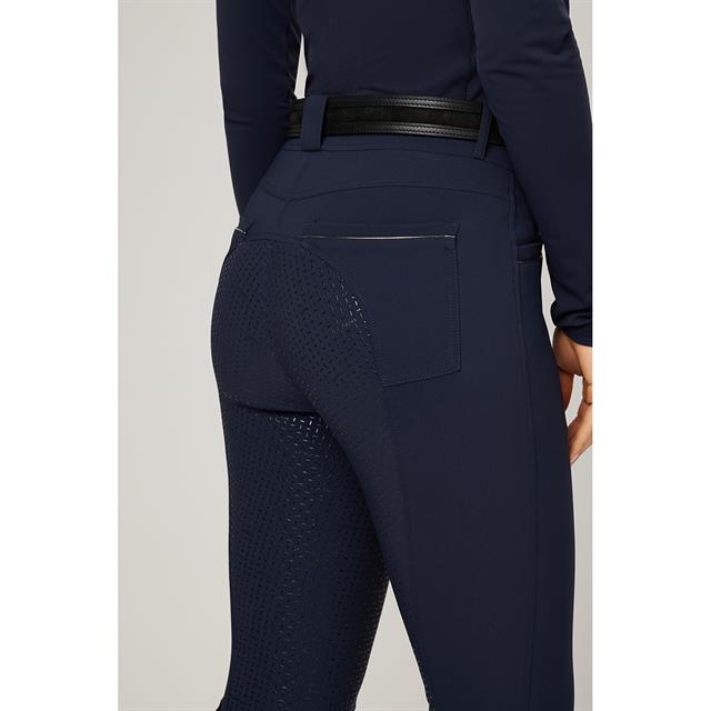 Pantalon d'équitation à fond full grip Freya Pro LeMieux Bleu foncé