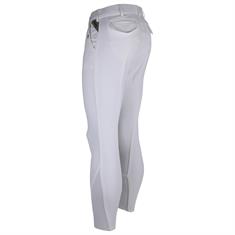Pantalon d'équitation à fond full grip Gary Montar Blanc