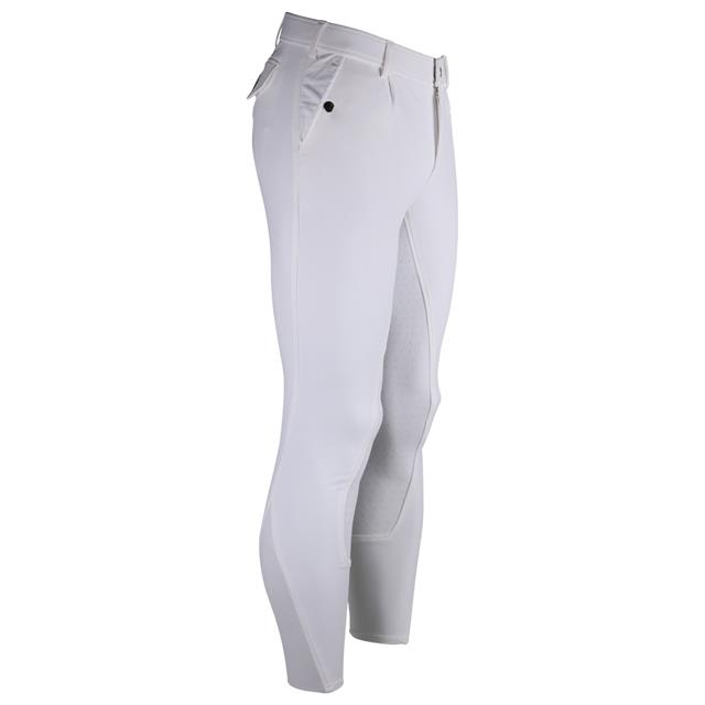 Pantalon d'équitation à fond full grip Gary Montar Blanc