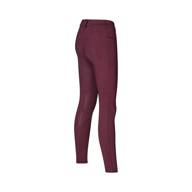 Pantalon d'équitation à fond full-grip KLKornelia Kingsland Rouge foncé