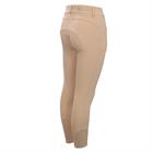 Pantalon d'équitation à fond full-grip LVVanity La Valencio Enfants Jaune clair
