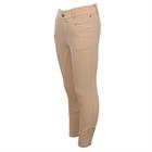 Pantalon d'équitation à fond full-grip LVVanity La Valencio Enfants Jaune clair