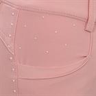 Pantalon d'équitation à fond full-grip LVVanity La Valencio Enfants Rose clair