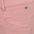 Pantalon d'équitation à fond full-grip LVVanity La Valencio Enfants Rose clair