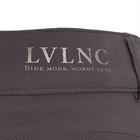 Pantalon d'équitation à fond full-grip LVVanity La Valencio Gris foncé