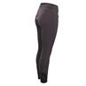 Pantalon d'équitation à fond full-grip LVVanity La Valencio Gris foncé