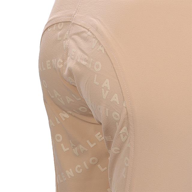 Pantalon d'équitation à fond full-grip LVVanity La Valencio Jaune clair