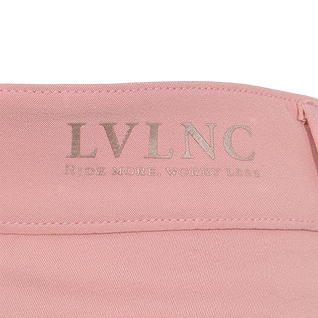 Pantalon d'équitation à fond full-grip LVVanity La Valencio Rose clair