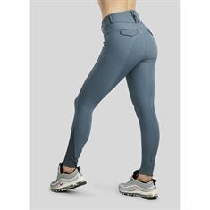 Pantalon d'équitation à fond full-grip MOGloria Caviar Tape Montar MID BLUE