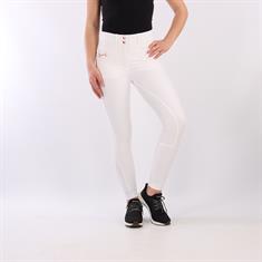 Pantalon d'équitation à fond full grip Molly Montar Blanc