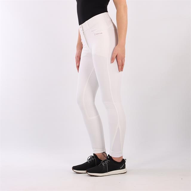 Pantalon d'équitation à fond full grip Molly Montar Blanc