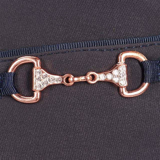 Pantalon d'équitation à fond full grip Molly Montar Bleu foncé
