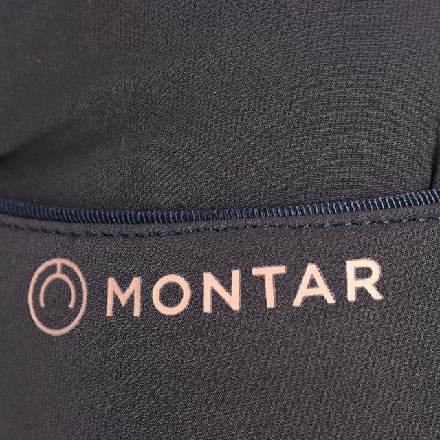 Pantalon d'équitation à fond full grip Molly Montar Bleu foncé