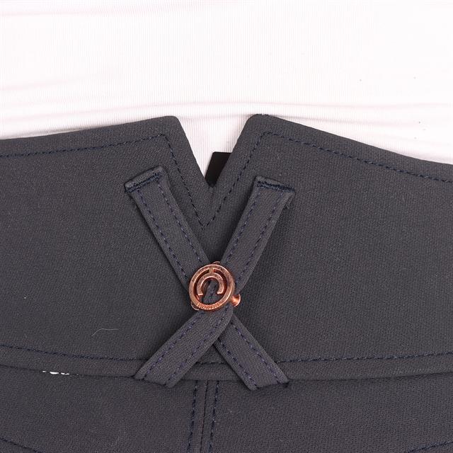 Pantalon d'équitation à fond full grip Molly Montar Bleu foncé