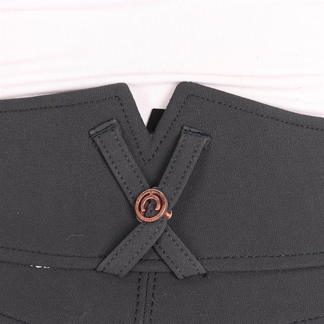 Pantalon d'équitation à fond full grip Molly Montar Gris