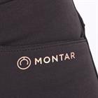 Pantalon d'équitation à fond full grip Molly Montar Noir