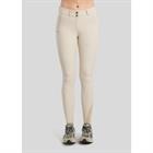 Pantalon d'équitation à fond full-grip MOMegan Yati Phone Pockets Montar Beige