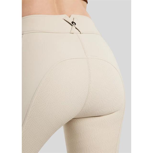Pantalon d'équitation à fond full-grip MOMegan Yati Phone Pockets Montar Beige