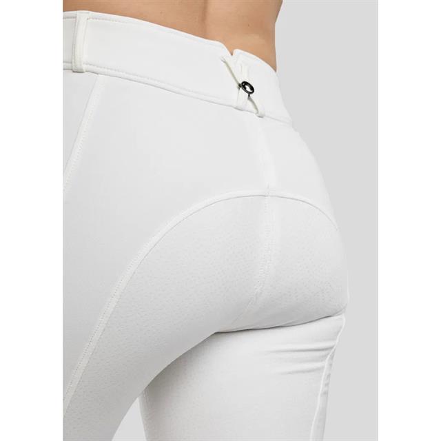 Pantalon d'équitation à fond full-grip MOMegan Yati Phone Pockets Montar Blanc