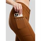 Pantalon d'équitation à fond full-grip MOMegan Yati Phone Pockets Montar Marron